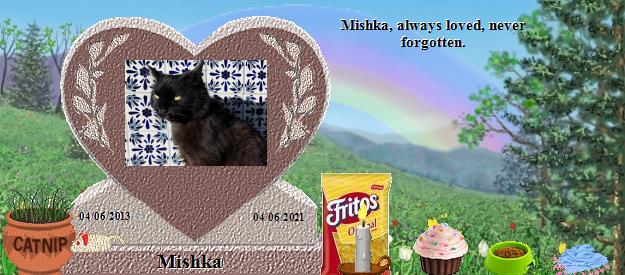 Mishka's Rainbow Bridge Pet Loss Memorial Residency Image