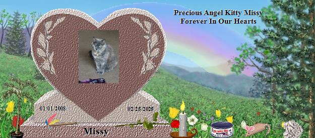 Missy's Rainbow Bridge Pet Loss Memorial Residency Image