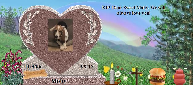 Moby's Rainbow Bridge Pet Loss Memorial Residency Image