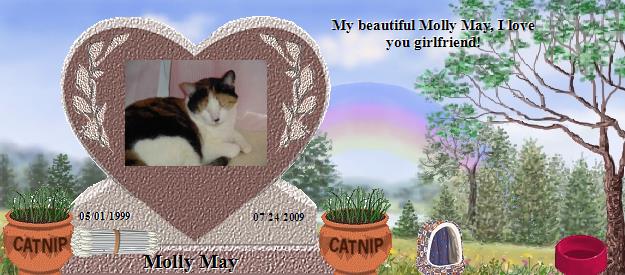 Molly May's Rainbow Bridge Pet Loss Memorial Residency Image