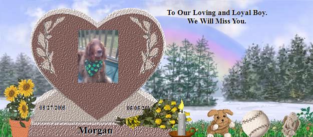 Morgan's Rainbow Bridge Pet Loss Memorial Residency Image
