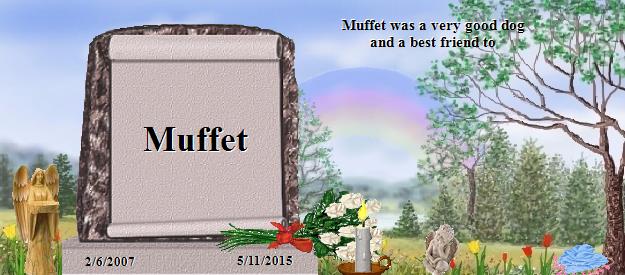 Muffet's Rainbow Bridge Pet Loss Memorial Residency Image