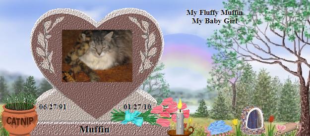 Muffin's Rainbow Bridge Pet Loss Memorial Residency Image