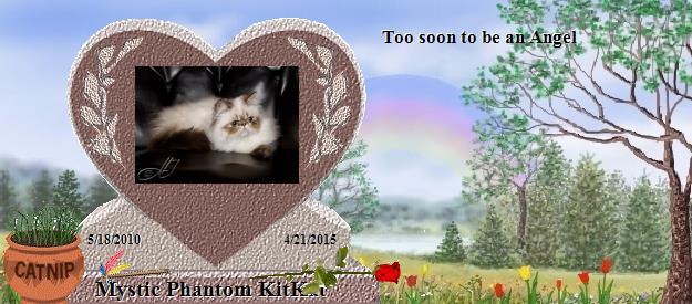 Mystic Phantom KitKat's Rainbow Bridge Pet Loss Memorial Residency Image