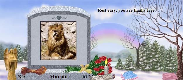 Marjan's Rainbow Bridge Pet Loss Memorial Residency Image