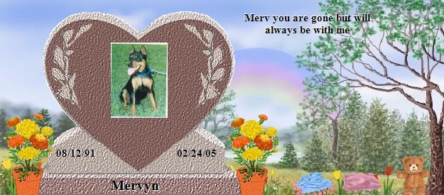 Mervyn's Rainbow Bridge Pet Loss Memorial Residency Image