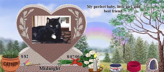 Midnight's Rainbow Bridge Pet Loss Memorial Residency Image