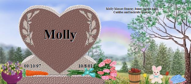 Molly's Rainbow Bridge Pet Loss Memorial Residency Image