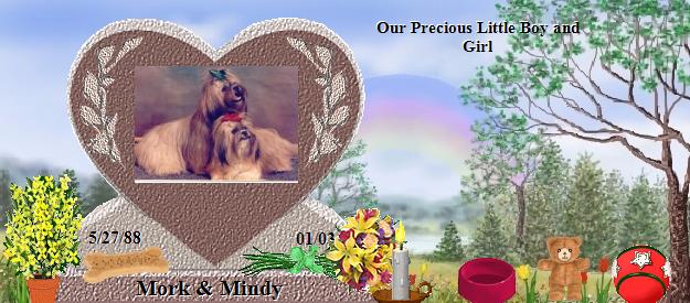 Mork & Mindy's Rainbow Bridge Pet Loss Memorial Residency Image