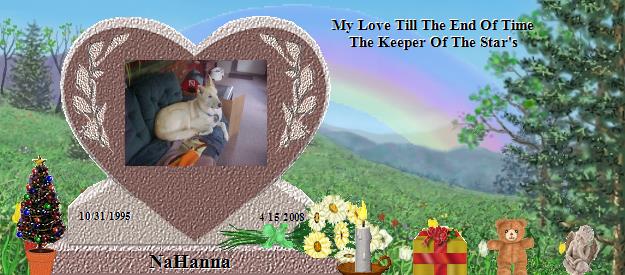 NaHanna's Rainbow Bridge Pet Loss Memorial Residency Image