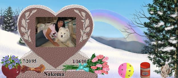 Nakoma's Rainbow Bridge Pet Loss Memorial Residency Image