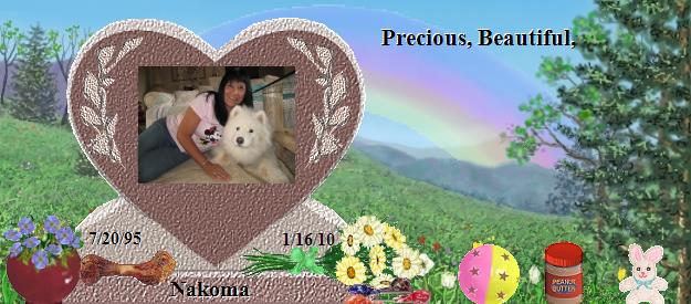 Nakoma's Rainbow Bridge Pet Loss Memorial Residency Image