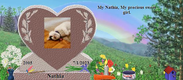 Nathia's Rainbow Bridge Pet Loss Memorial Residency Image