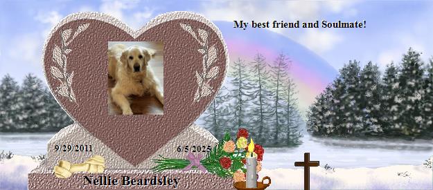 Nellie Beardsley's Rainbow Bridge Pet Loss Memorial Residency Image