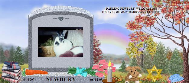 NEWBURY's Rainbow Bridge Pet Loss Memorial Residency Image