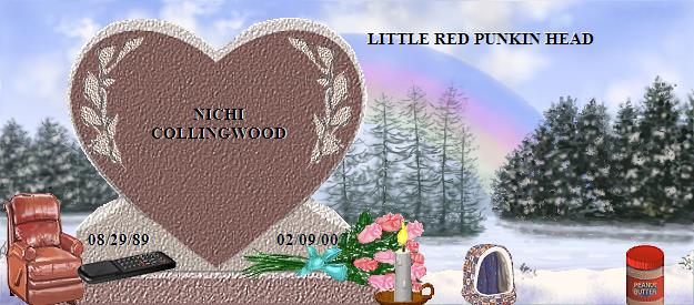 NICHI COLLINGWOOD's Rainbow Bridge Pet Loss Memorial Residency Image