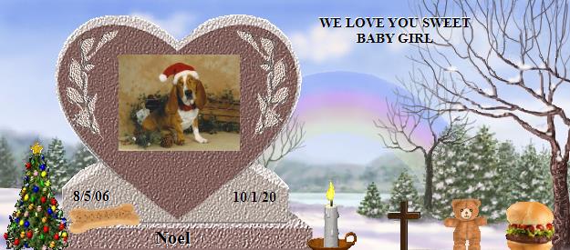 Noel's Rainbow Bridge Pet Loss Memorial Residency Image