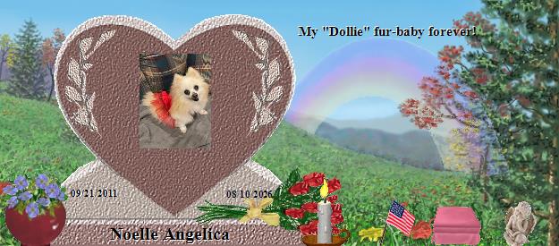 Noelle Angelica's Rainbow Bridge Pet Loss Memorial Residency Image