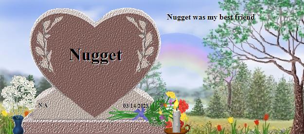 Nugget's Rainbow Bridge Pet Loss Memorial Residency Image