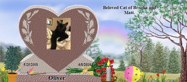 Oliver's Rainbow Bridge Pet Loss Memorial Residency Image