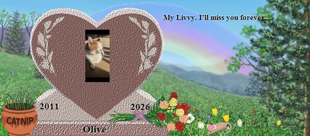 Olive's Rainbow Bridge Pet Loss Memorial Residency Image