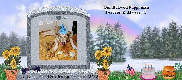 Onchiota's Rainbow Bridge Pet Loss Memorial Residency Image