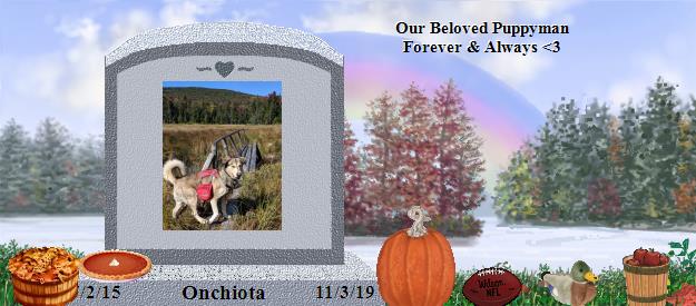 Onchiota's Rainbow Bridge Pet Loss Memorial Residency Image