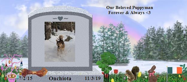 Onchiota's Rainbow Bridge Pet Loss Memorial Residency Image