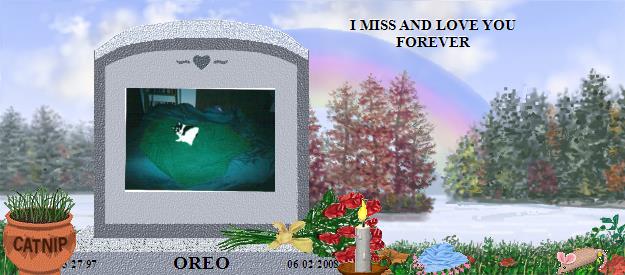 OREO's Rainbow Bridge Pet Loss Memorial Residency Image