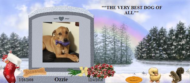 Ozzie's Rainbow Bridge Pet Loss Memorial Residency Image