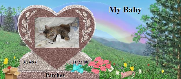 Patches's Rainbow Bridge Pet Loss Memorial Residency Image