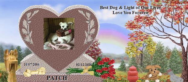 PATCH's Rainbow Bridge Pet Loss Memorial Residency Image
