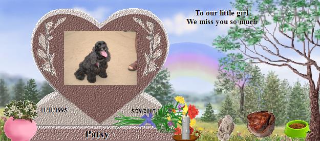 Patsy's Rainbow Bridge Pet Loss Memorial Residency Image