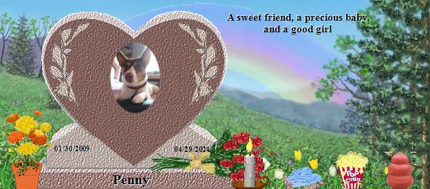 Penny's Rainbow Bridge Pet Loss Memorial Residency Image