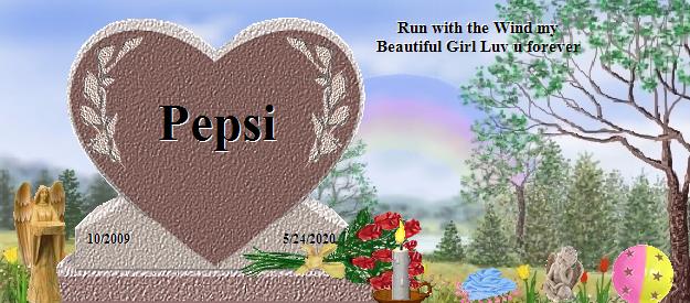 Pepsi's Rainbow Bridge Pet Loss Memorial Residency Image