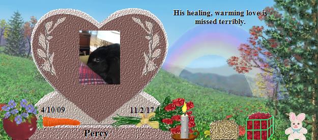 Percy's Rainbow Bridge Pet Loss Memorial Residency Image