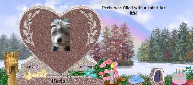 Perla's Rainbow Bridge Pet Loss Memorial Residency Image