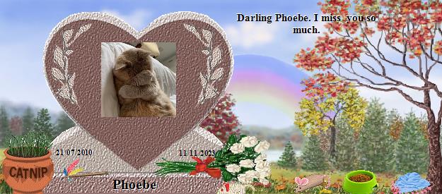 Phoebe's Rainbow Bridge Pet Loss Memorial Residency Image