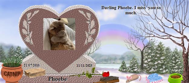 Phoebe's Rainbow Bridge Pet Loss Memorial Residency Image