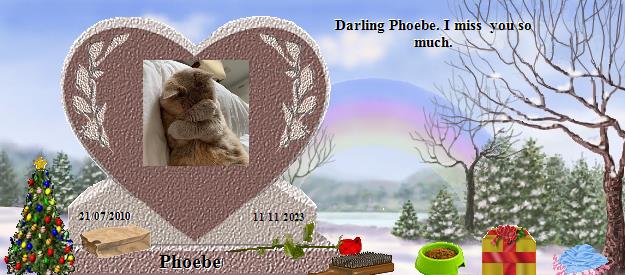 Phoebe's Rainbow Bridge Pet Loss Memorial Residency Image