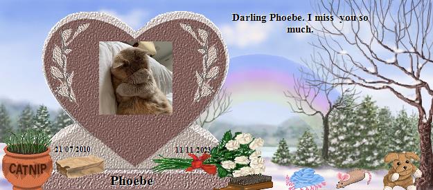 Phoebe's Rainbow Bridge Pet Loss Memorial Residency Image