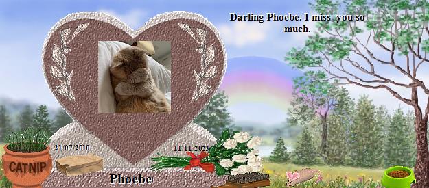 Phoebe's Rainbow Bridge Pet Loss Memorial Residency Image