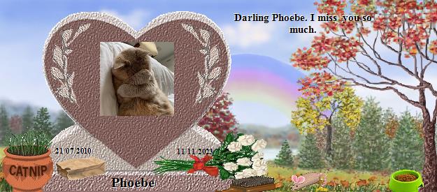 Phoebe's Rainbow Bridge Pet Loss Memorial Residency Image
