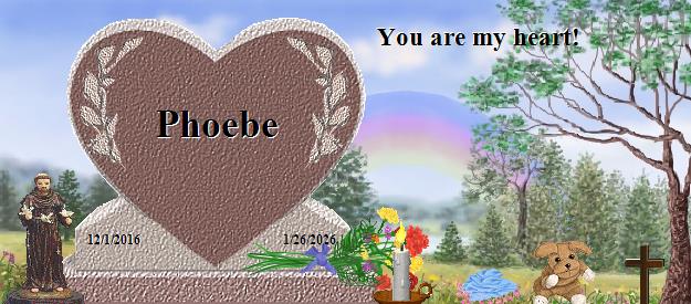 Phoebe's Rainbow Bridge Pet Loss Memorial Residency Image