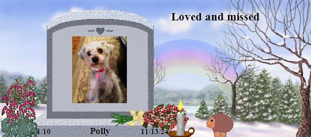 Polly's Rainbow Bridge Pet Loss Memorial Residency Image