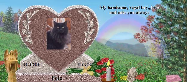 Polo's Rainbow Bridge Pet Loss Memorial Residency Image