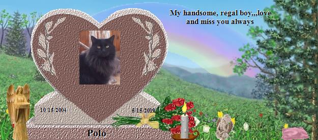 Polo's Rainbow Bridge Pet Loss Memorial Residency Image