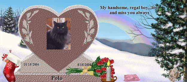 Polo's Rainbow Bridge Pet Loss Memorial Residency Image