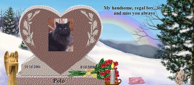 Polo's Rainbow Bridge Pet Loss Memorial Residency Image