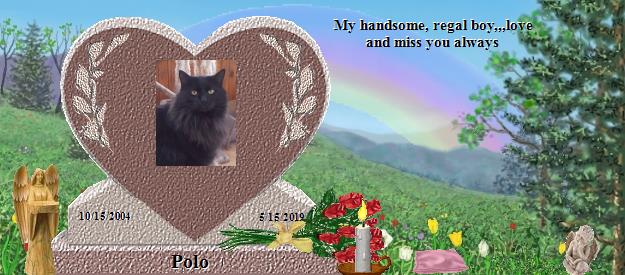 Polo's Rainbow Bridge Pet Loss Memorial Residency Image